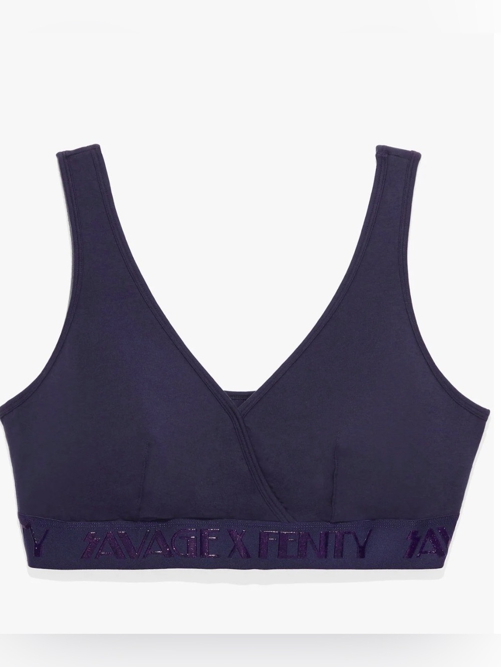 Savage fenty NWT FOREVER SAVAGE BRALETTE navy comfort sport bra